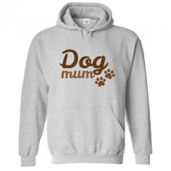 Dog Mum Classic Womens Kids and Adults Pullover Hoodie For Dog Lovers								 									 									